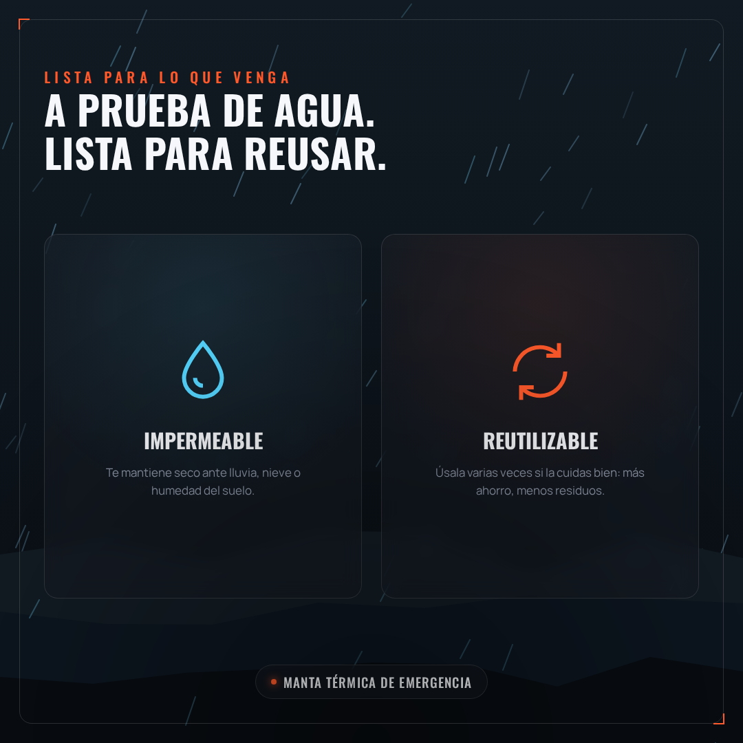 Saco térmico e impermeable